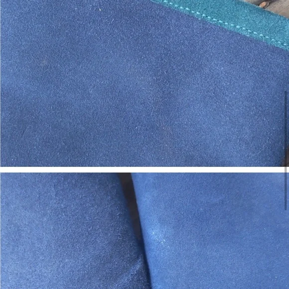 Sanita Blue Suede Boots, size 38 - Picture 4 of 10